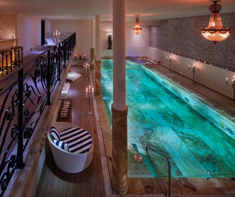 large-indoor-pool-expensive-chalet